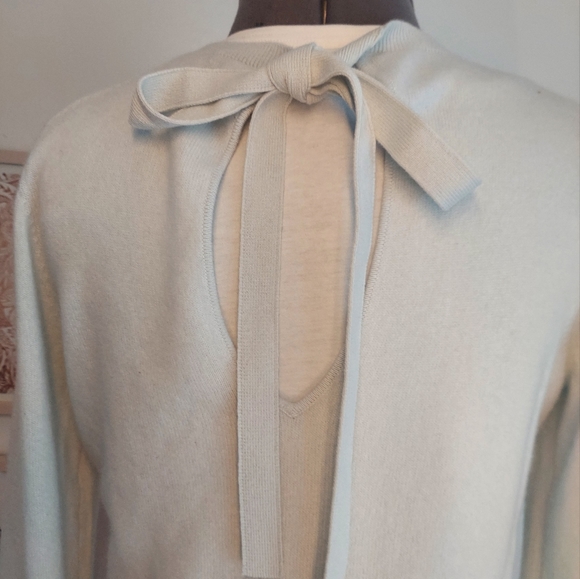 Cashmere sweater,  medium,  pale blue - Picture 6 of 7
